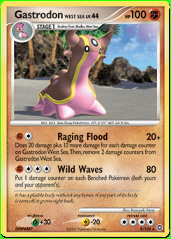 Gastrodon Westliches Meer