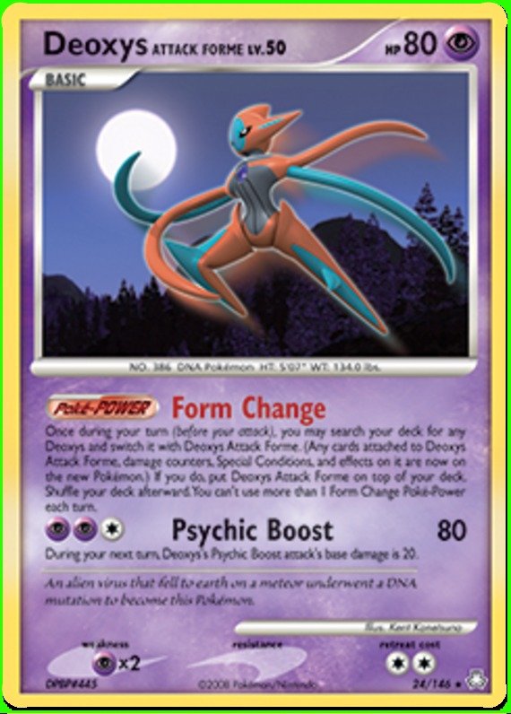 Deoxys Angriffsform