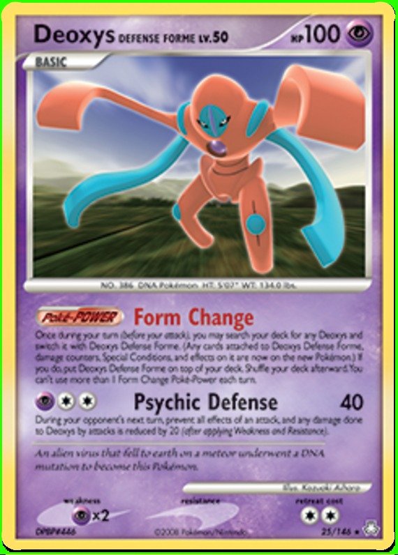 Deoxys Verteidigungsform