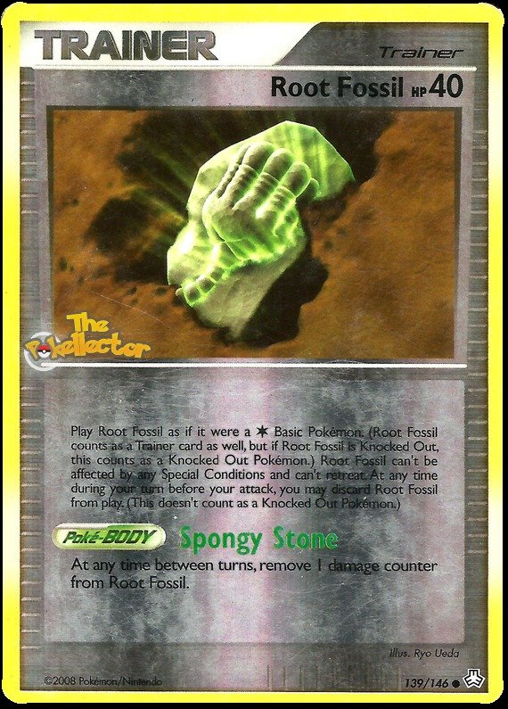 Wurzelfossil