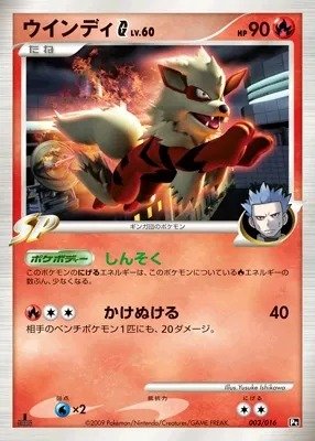 Arcanine Pokémon G