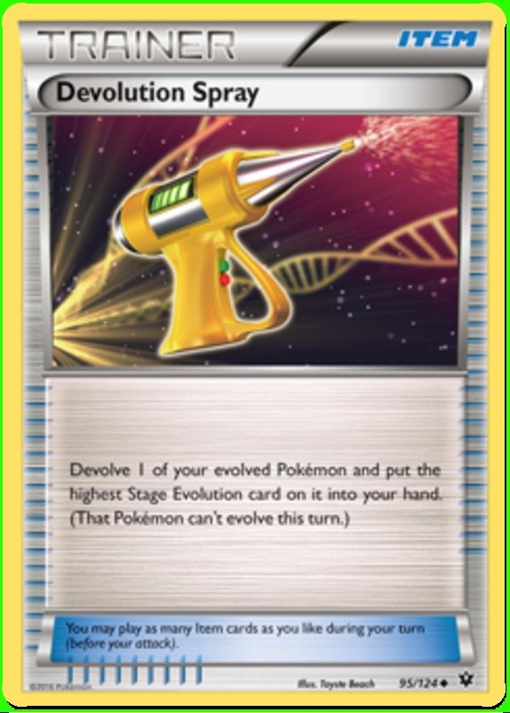 Rückentwicklungsspray