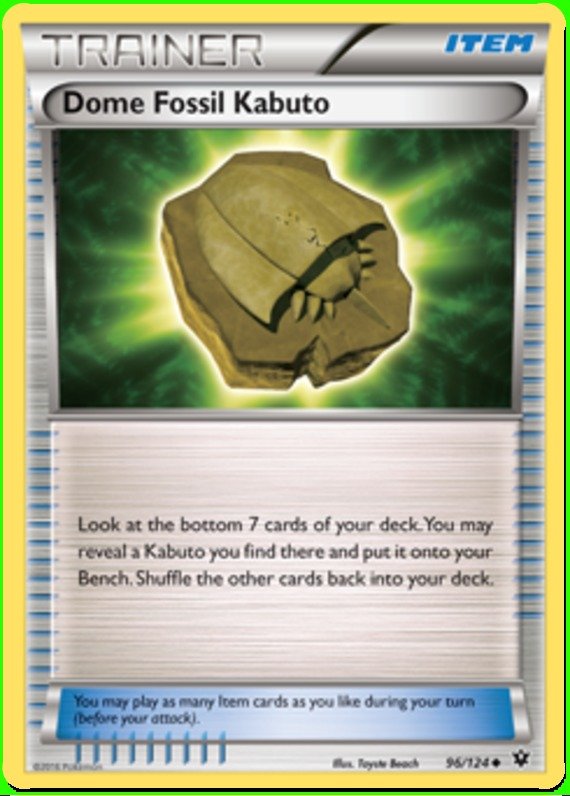 Kabutos Domfossil