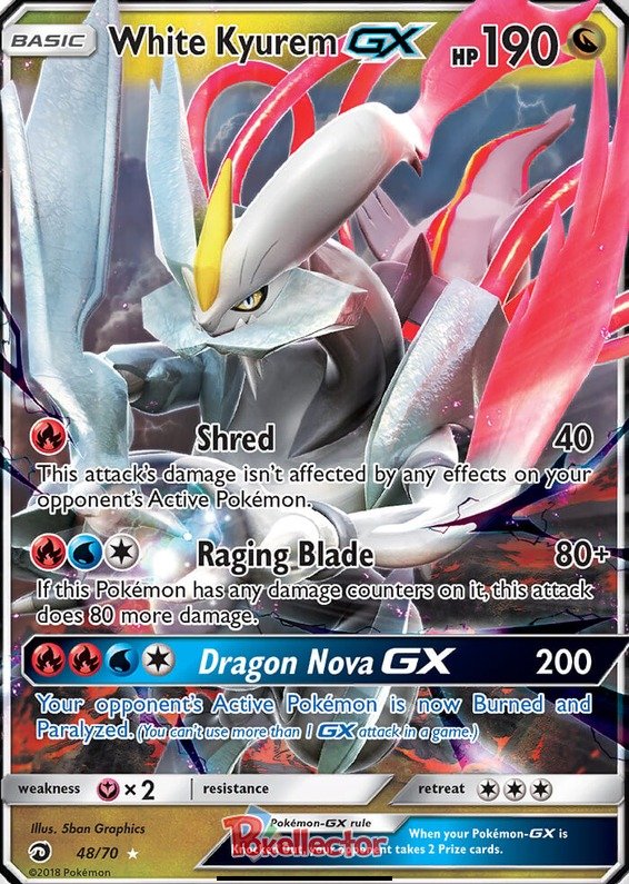 Weißes Kyurem GX