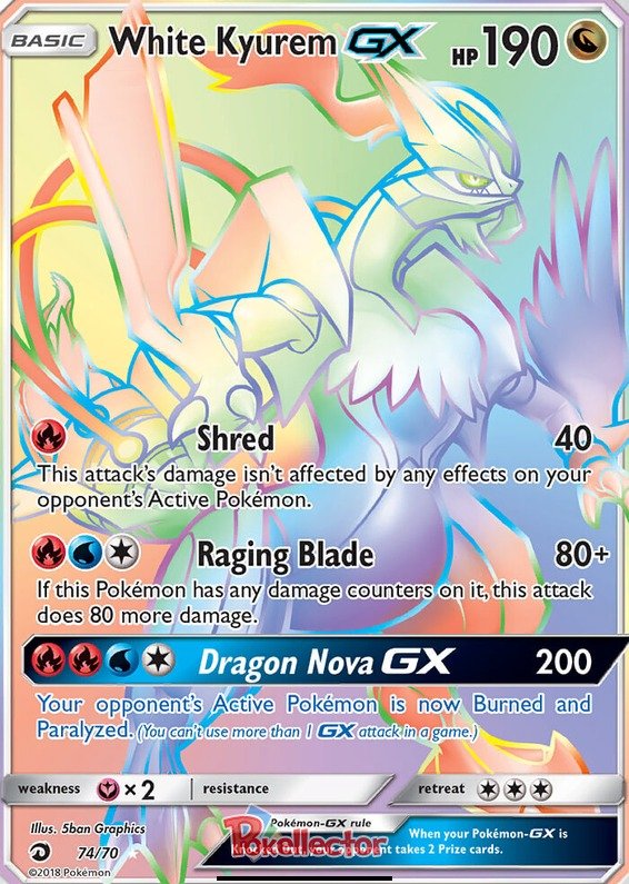 Weißes Kyurem GX