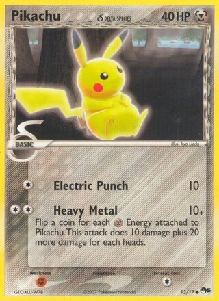 Pikachu δ Delta Species