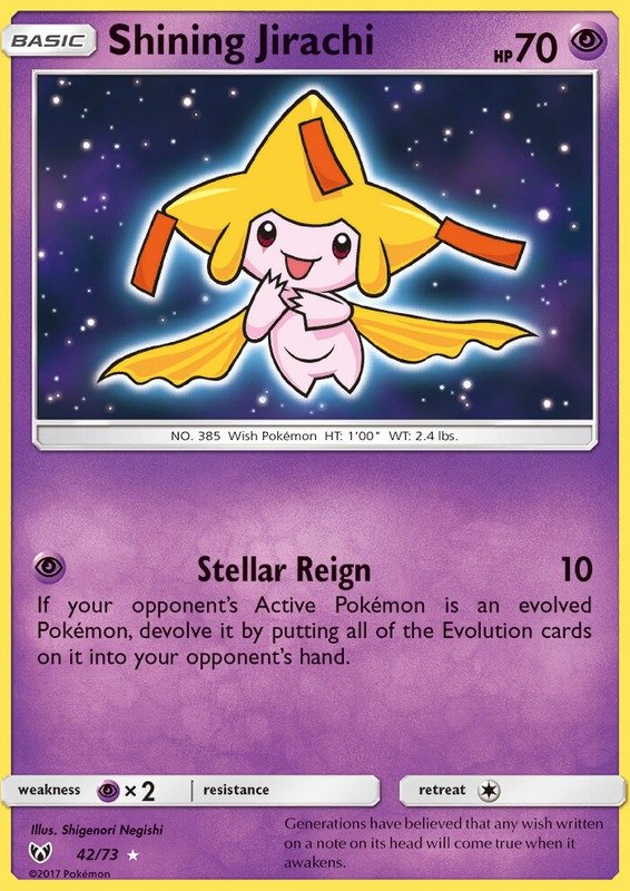 Schimmerndes Jirachi